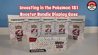 Pokemon Investor Alert: Pokemon 151 Booster Bundle Display Cases