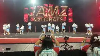 Jamz Nationals Sideline Cheer: 1st Place PeeWee 2022