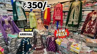 Hyderabad Wholesale Dress Materials - Fancy Work Suits Pakistani Cotton Suits Abul Tex