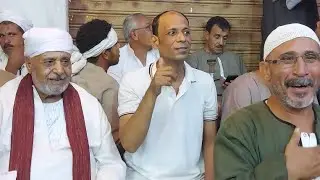 الشيخ محمد حسن فى بداية الحضره الشرعيه ومجلس الذكر بقرية بلقينا للطريقه الرفاعيه الشناويه
