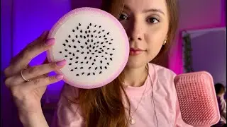 ASMR- MOSTRANDO COMPRINHAS | sons de embalagem, produtinhos, e objetos fofos 🌸