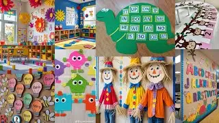 Latest school decoration ideas 2025 😱 How to decor school |Bulletin board ideas |Wall hanging ideas