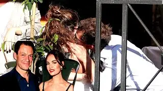 Lily James Spotted Kissing Married Alum Dominic West l hollytalk