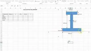 Centroid with Excel