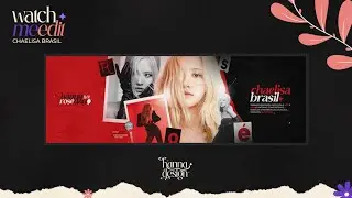 ✦ Watch me Edit &bull; twitter header #04 - Adobe Photoshop