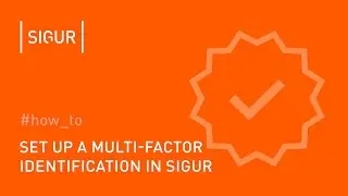 How to set up a multi-factor identification in Sigur
