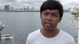 Scientific demonstration in Manila Bay