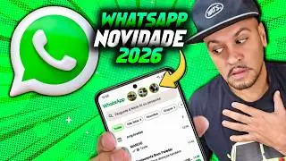 WHATSAPP 2026: NOVIDADE NO STATUS! NOVO LOCAL VAI SURPREENDE 😱