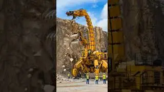 World's Biggest Scorpion Robot Machine-Rock Crushing Power!#MegaMachine #ConstructionRobot