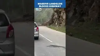 Arunachal Dirang Landslide: Highway Blocked, Vehicles Damaged, BRO On Restoration Job