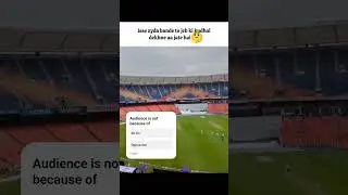Empty stadium in International match🥲 #trendingshorts #cricket #indvswi #testmatch