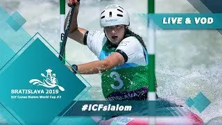 2019 ICF Canoe Slalom World Cup 2 Bratislava Slovakia / Semis &ndash; C1m, K1w