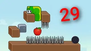 Snake Puzzle Slither to Eat gameplay walkthrough New game 29