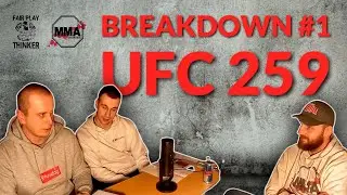 BREAKDOWN #1 - UFC 259 (Barto&scaron;, Nov&aacute;k, Homolka)