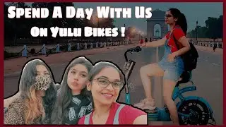 Early Morning Ride On Yulu Bikes🛴 | ✨Let's EXPLORE DELHI✨ #VishVlogs