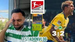 Elfmeter in der Nachspielzeit! Eintracht Braunschweig Vs SpVgg Fürth StadionVlog ☘️￼