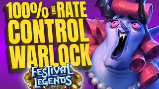 100% ˡᵒˢᵉRate w/ Control Warlock! Festival of Legends Early Gameplay!