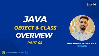 #20.2 Java Object and Class Concepts Overview with Examples @CodersLive.netOfficial