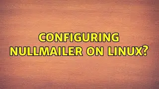Configuring nullmailer on Linux?