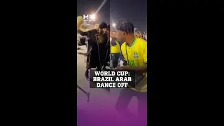 World Cup: Dance-off between Arab and Brazilian football fans