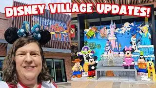 Disney Village Transformation Begins! Full Tour of NEW Shops | Disneyland Paris