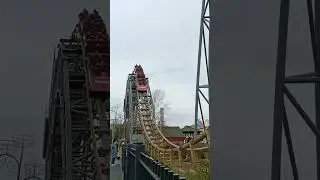 Revolution ride Blackpool pleasure beach