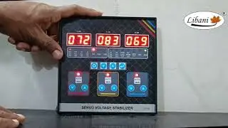 Digital Servo Control Card | Display HOLD of Three Phase SYNERGY