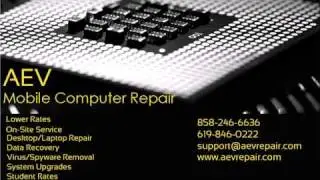 AEV Mobile Computer Repair | San Diego Virus Spyware Removal