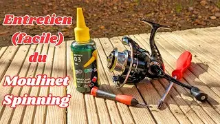 Tuto mat&eacute;riel: COMMENT ENTRETENIR FACILEMENT son MOULINET SPINNING