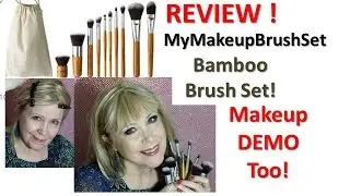 Makeup DEMO! w/ MyMakeupBrushSet BRUSHES