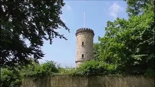 Auf dem Burgberg der Tecklenburg im Teutoburger Wald