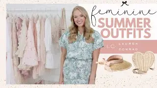 Feminine Summer Outfits from LC Lauren Conrad x Kohls | Summer Clothing Try On 2020