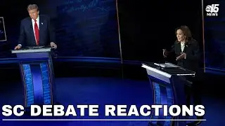 SC Democrats & Republicans react to Harris-Trump debate