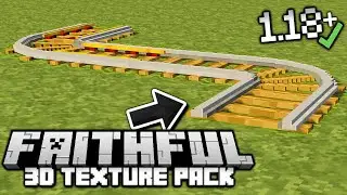 Faithful 3D Texture Pack 1.19.4/1.19/1.18/1.18.2 Download