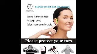 Built-In Memory Swimming Earphones Ipx8 Waterproof Sport Ear Bone Conduction Headphone