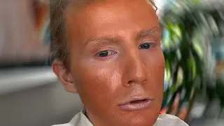 ✨ Честное воссоздание макияжа Дональда Трампа! 💄