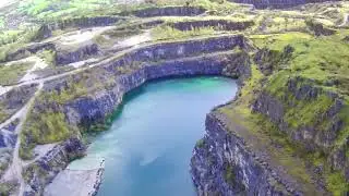 Flying the Holy Stone 720R above Middle Peak Quarry #drone #travel #adventure #foryou #tranquility