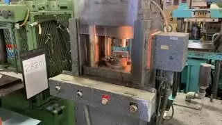 Used 100 Ton Modern Hydraulic Hobbing Press, #28199