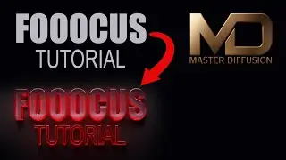 CREATING awesome 3D text with FOOOCUS - stable diffusion - EASY!