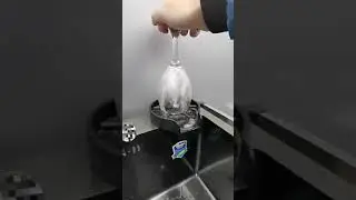 How to install a Bottle/Glass Rinser  ||glass washer