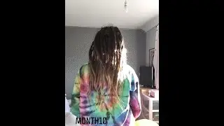 DREADLOCK BRUSH OUT!! Time-lapse
