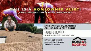 Romeo's Roofing LLC - Cobb Theater Ad