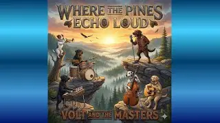 WHERE THE PINES ECHO LOUD | Volt & The Masters - CountryCore 🤠🎙🪕