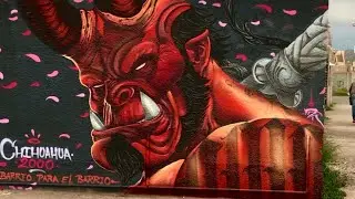 Arez ft Bestia DMC, pinta en Chihuahua 2000