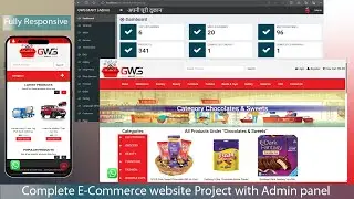 Ecommerce Website with Admin Panel || Source code || PHP MySQL || Collage Project || Major Project |
