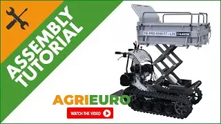 Tracked Power Barrow Blackstone TB-PRO 5500 FT-Lift - Pantograph lift-up body - Assembly tutorial