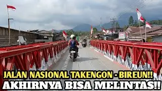 SEMPAT TERPUTUS, BEGINI KONDISI JALAN NASIONAL BIREUN MENUJU TAKENGON VIA JAMUR UJUNG BENER MERIAH‼️