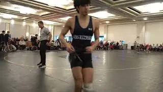 Menlo Mens Wrestling vs University of Marymount @DesertDualsLasVegas W (36-6)