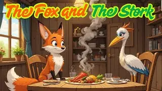 The Fox and the Stork Story | Bedtime Stories For Kids | In Urdu\Hindi | Noodle Doodle
