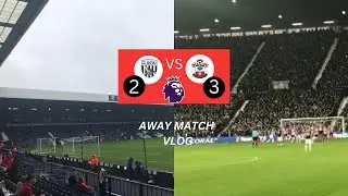 West Bromwich Albion vs Southampton Away Vlog | Cyrille Regis Tribute 🙌🏼